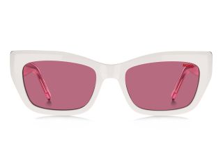 Gafas de sol Hugo HG 1301/S Blanco Mariposa - 2