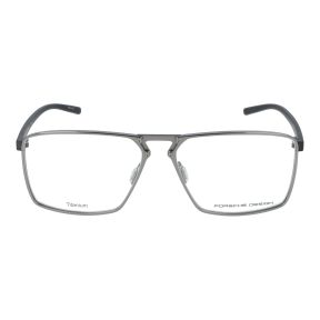 Gafas graduadas Porsche Design P8764 Plateados Cuadrada - 2