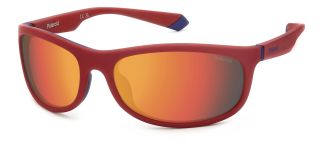 Gafas de sol Polaroid PLD 2154/S Rojo Rectangular - 1