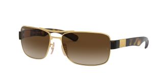 Ulleres de sol Ray Ban 0RB3522 Daurats Quadrada - 1