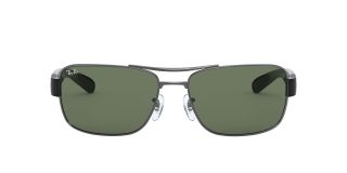 Ulleres de sol Ray Ban 0RB3522 Platejats Quadrada - 2