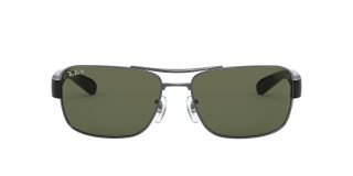 Ulleres de sol Ray Ban 0RB3522 Platejats Quadrada - 2