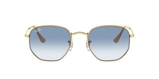Gafas de sol Ray Ban 0RB3548 HEXAGONAL Dorados Cuadrada - 2
