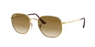 Gafas de sol Ray Ban 0RB3548 HEXAGONAL Dorados Cuadrada - 1