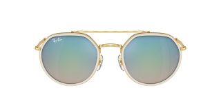 Ulleres de sol Ray Ban 0RB3765 Daurats Quadrada - 2