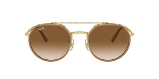 Ulleres de sol Ray Ban 0RB3765 Daurats Quadrada - 2