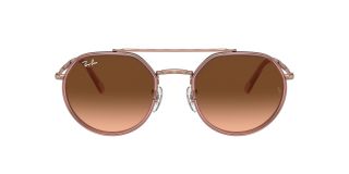 Ulleres de sol Ray Ban 0RB3765 Daurats Quadrada - 2