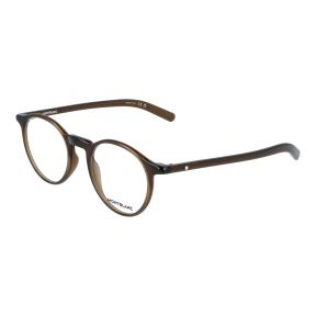 Gafas graduadas Montblanc MB0329O Marrón Redonda - 1