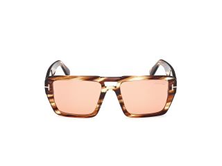 Ulleres de sol Tom Ford FT1153 REDFORD Marró Aviador - 2