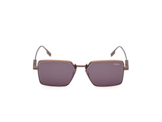 Gafas de sol Ermenegildo Zegna EZ0243 Dorados Rectangular - 2