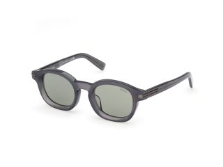 Ulleres de sol Ermenegildo Zegna EZ0229 Blau Rodona - 1