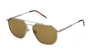 Gafas de sol Lozza SL2416 Plateados Cuadrada