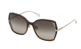 Gafas de sol Nina Ricci SNR361 Marrón Cuadrada