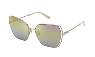 Ulleres de sol Nina Ricci SNR380 Daurats Quadrada