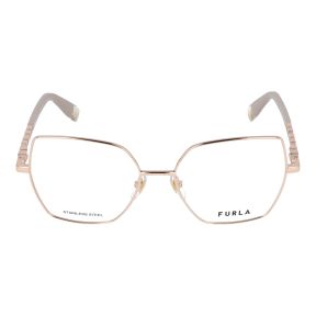 Gafas graduadas Furla VFU835 Dorados Cuadrada - 2