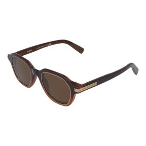 Ulleres de sol Ermenegildo Zegna EZ0250 Marró Quadrada - 1