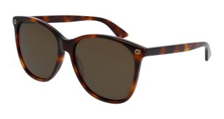 Ulleres de sol Gucci GG0024S Marró Rodona