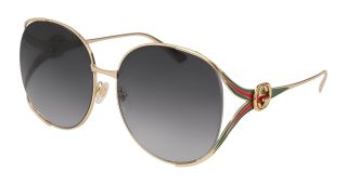 Ulleres de sol Gucci GG0225S Daurats Rodona