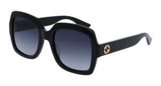 Ulleres de sol Gucci GG0036SN Negre Rectangular