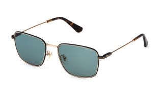Gafas de sol Police SPLP26 OCTANE 11 Dorados Cuadrada