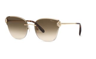 Ulleres de sol Chopard SCHL57S Daurats Papallona