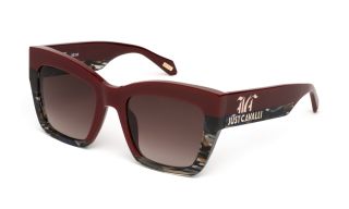 Gafas de sol Just Cavalli SJC102V Granate Cuadrada