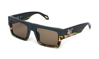Ulleres de sol Just Cavalli SJC103V Blau Quadrada