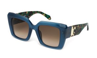 Ulleres de sol Just Cavalli SJC104 Blau Quadrada