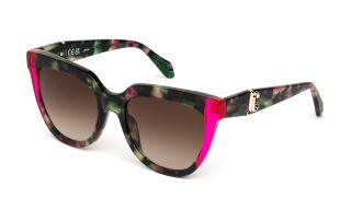 Ulleres de sol Just Cavalli SJC105V Verd Papallona