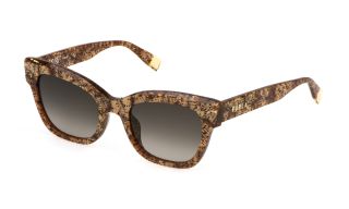 Gafas de sol Furla SFU814 Marrón Cuadrada