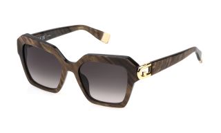 Gafas de sol Furla SFU817 Marrón Cuadrada