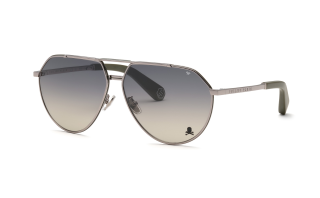 Gafas de sol Philipp Plein SPP007V PLEIN SIGNATURE Rojo Cuadrada
