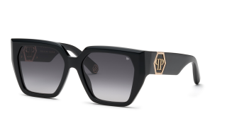Gafas de sol Philipp Plein SPP160 PLEIN CAPTURE Negro Cuadrada