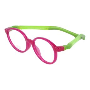 Gafas graduadas Nano Silicona NAO3180344 Rosa/Fucsia Redonda - 1
