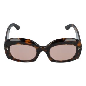 Gafas de sol Tom Ford FT1219 CARMEN-02 Marrón Rectangular - 2