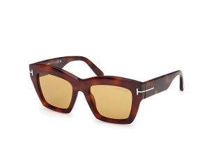 Ulleres de sol Tom Ford FT1191 LUNA Marró Papallona - 1