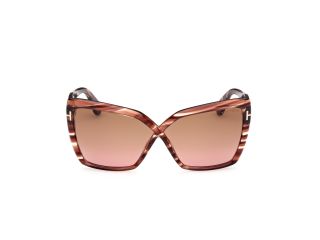 Ulleres de sol Tom Ford FT1195 FIORE Marró Papallona - 2