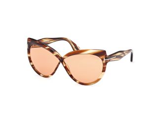 Ulleres de sol Tom Ford FT1196 BEATRICE Marró Papallona - 1