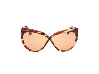 Ulleres de sol Tom Ford FT1196 BEATRICE Marró Papallona - 2