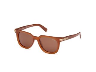 Gafas de sol Ermenegildo Zegna EZ0248 Marrón Cuadrada - 1