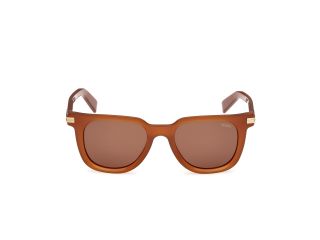 Gafas de sol Ermenegildo Zegna EZ0248 Marrón Cuadrada - 2