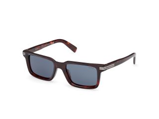 Gafas de sol Ermenegildo Zegna EZ0249 Marrón Rectangular - 1