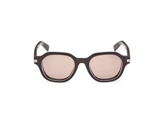 Gafas de sol Ermenegildo Zegna EZ0250 Marrón Cuadrada - 2