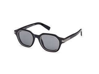 Gafas de sol Ermenegildo Zegna EZ0250 Negro Cuadrada - 1