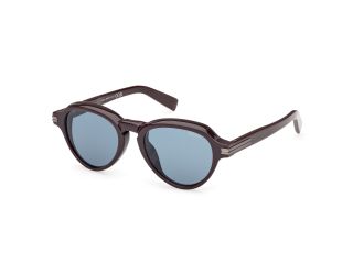 Gafas de sol Ermenegildo Zegna EZ0252 Marrón Redonda - 1