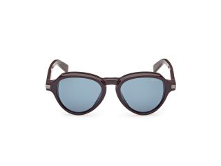 Gafas de sol Ermenegildo Zegna EZ0252 Marrón Redonda - 2
