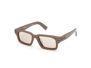 Ulleres de sol Ermenegildo Zegna EZ0255 Marró Rectangular - 1