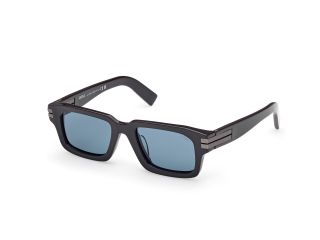 Gafas de sol Ermenegildo Zegna EZ0255 Marrón Rectangular - 1