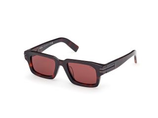 Ulleres de sol Ermenegildo Zegna EZ0255 Marró Rectangular - 1