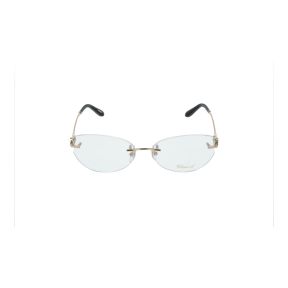 Gafas graduadas Chopard VCHL85S Dorados Ovalada - 2
